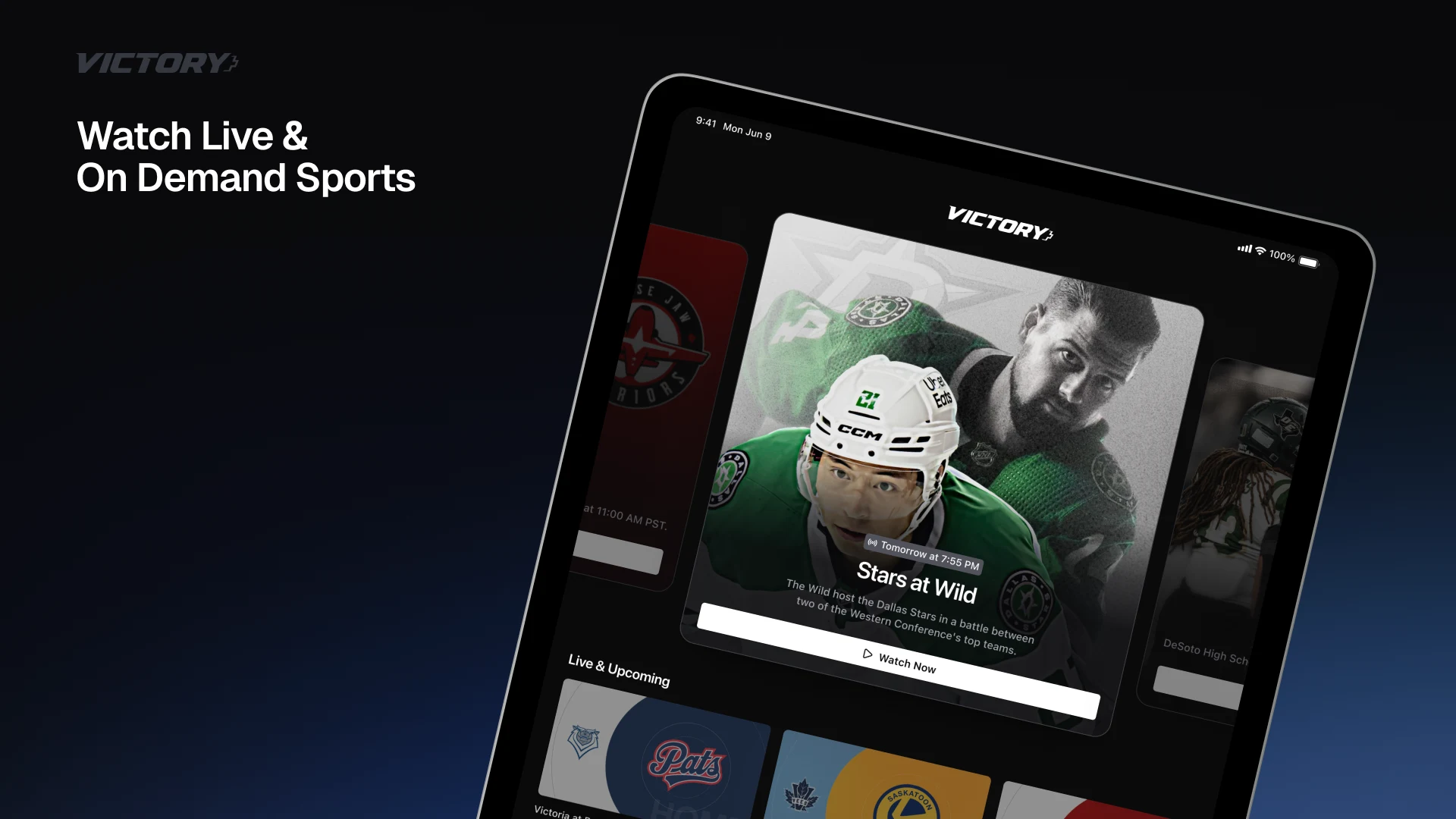 Victory+: Watch Live Sports screenshot